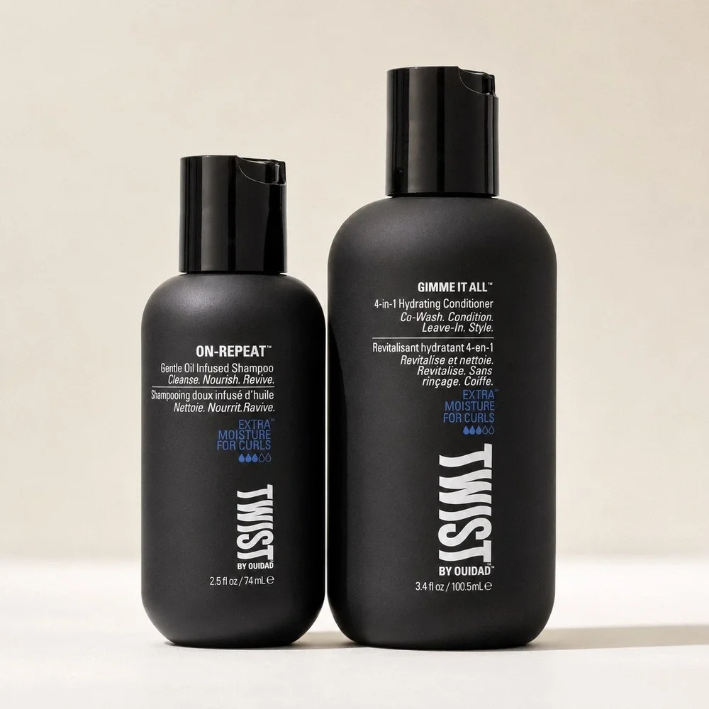 TWIST by Ouidad Discontinued Curly Hair Shampoo Conditioner Moisture Duo
